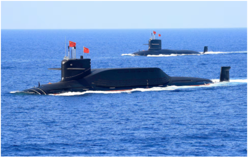 Máxima tensión mundial: China lanzó un misil balístico de largo alcance desde un submarino nuclear y encendió las alarmas en 4 países (Fuente: Reuters)