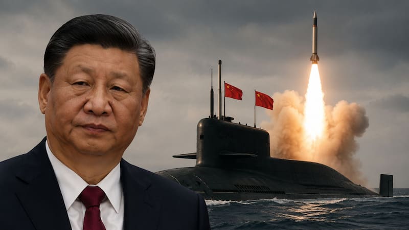 Máxima tensión mundial: China lanzó un misil balístico de largo alcance desde un submarino nuclear y encendió las alarmas en 4 países