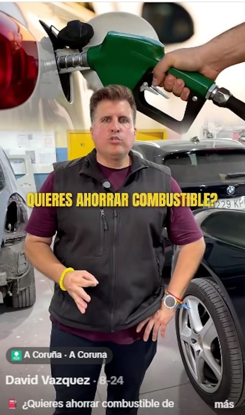 David Vázquez, mecánico: “Una presión inadecuada en los neumáticos puede influir un 20% más de consumo de nafta” .