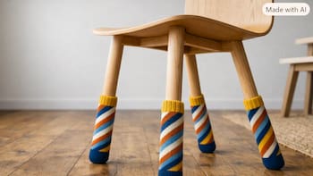 Colocar una media vieja en las patas de las sillas: para qué sirve y qué beneficios tiene este truco