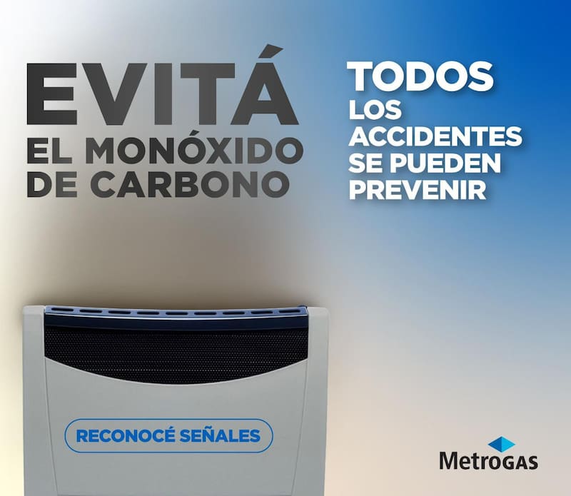 Mediante una campaña con inteligencia artificial, MetroGAS difunde
consejos para prevenir intoxicación por monóxido de carbono