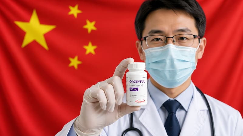 Confirmado | China se convierte en el primer país en aprobar un medicamento para tratar la narcolepsia y terminar con la falta de sueño. (Representación creada con IA)