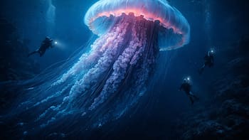 El hallazgo del siglo | Descubren una medusa del tamaño de un camión nunca antes vista fuera de las profundidades