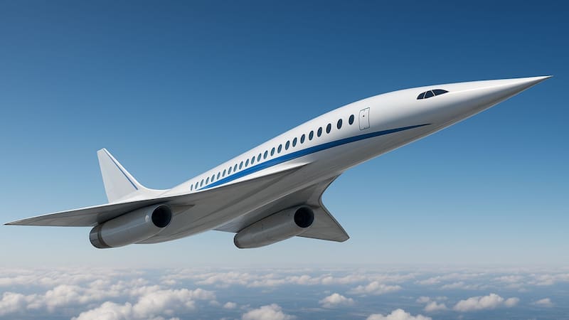 Mejor que el Concorde: inaugurarán un avión supersónico que volará de París a Nueva York en 4 horas y será el más rápido de la historia
Fuente: IA