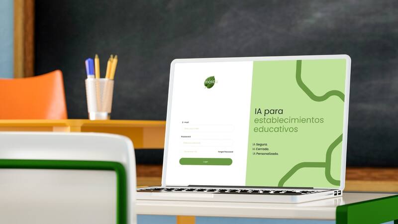 Méntia utiliza inteligencia artificial para acompañar y ordenar el proceso de aprendizaje de los estudiantes.