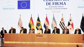 Milei participó de la firma del acuerdo Mercosur-UE: elogios a Trump y un pedido para “respetar el espíritu de lo negociado”