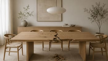 Se despide la mesa de comedor de los hogares: la nueva moda minimalista que está en cada vez más casas