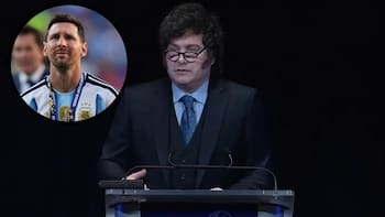 El mensaje de Milei a Messi: “Es el jugador más importante de la historia de la humanidad”