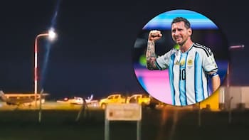 Lionel Messi ya está en Rosario: llegó desde Miami para despedir a su papá