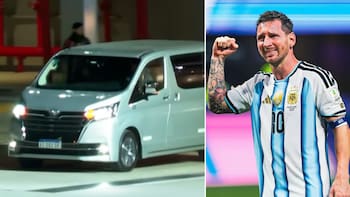 Lionel Messi ya está en Rosario: llegó desde Miami para despedir a su papá