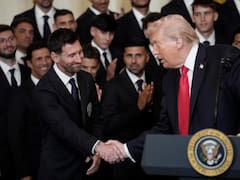 Messi con Trump en la Casa Blanca: “Soy un gran fan”