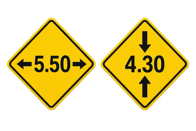 Qués significan estas señales de tránsito.
