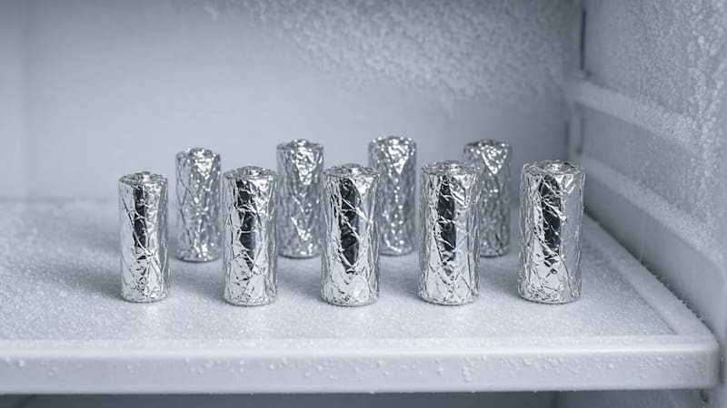 Pilas AAA y AA el truco del congelador.
