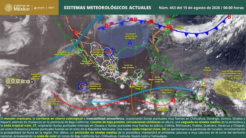 Lluvias en CDMX