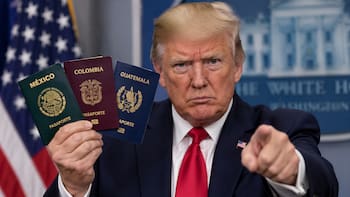 Oficial | Estados Unidos bloqueará el ingreso y la salida de todos los mexicanos, colombianos y guatemaltecos, aunque tengan visa si postergan este trámite de renovación del pasaporte