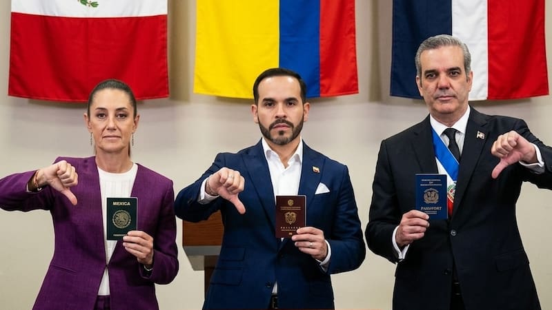 México, Colombia y República Dominicana prohíben el ingreso al país a todos los ciudadanos que hayan postergado la renovación de su pasaporte.