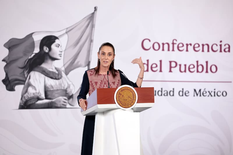 Sheinbaum confirmó que México está preparado para que Irán se instale en Tijuana durante el Mundial. Fuente: El Cronista.