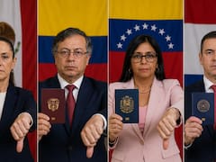 Oficial | México, Colombia, Venezuela y Paraguay en junio prohíben el ingreso a quienes hayan postergado este trámite con su pasaporte