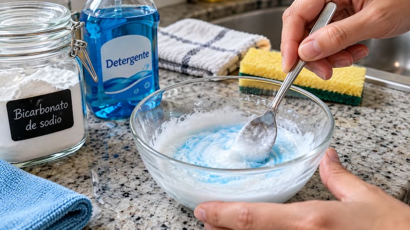 La EPA recomienda una serie de recetas de “Green Cleaning” para quienes prefieren usar ingredientes que ya hay en casa.