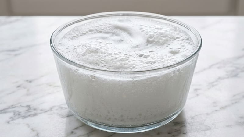 Mezclar percarbonato y agua hirviendo: para qué sirve y por qué lo recomiendan los expertos en limpieza.
