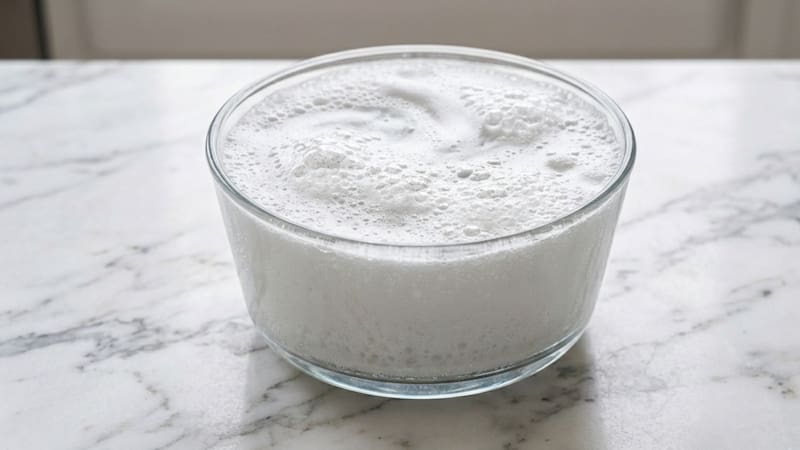Mezclar percarbonato y agua hirviendo: para qué sirve y por qué lo recomiendan los expertos en limpieza.