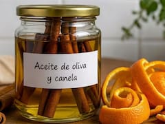 Mezclar aceite de oliva con cáscaras de naranja y ramitas de canela: por qué lo recomiendan y para qué sirve