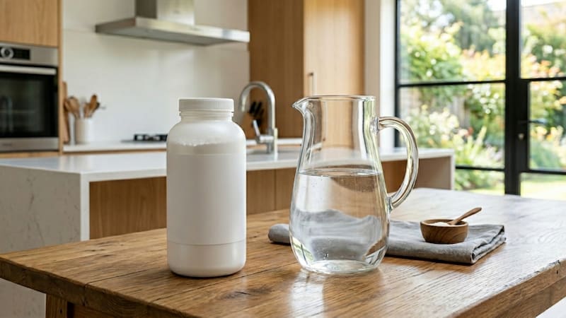 Mezclar agua caliente y percarbonato de sodio: para qué sirve y para qué lo recomiendan los ingenieros químicos.