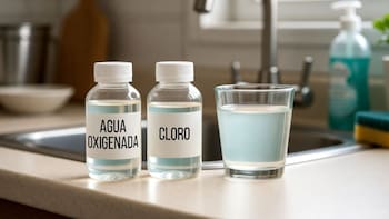 Mezclar agua oxigenada y cloro: por qué esta combinación es tan efectiva y para qué sirve