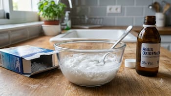 Mezclar bicarbonato de sodio con agua oxigenada: por qué recomiendan hacerlo y para qué sirve