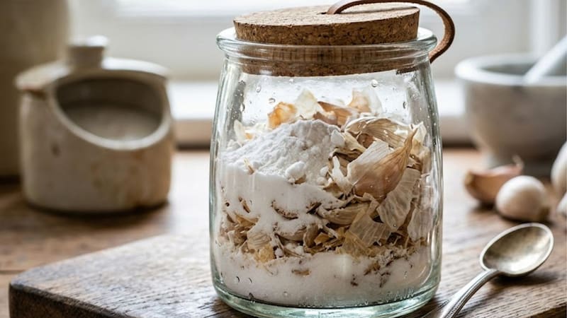 Mezclar bicarbonato de sodio con cáscaras de ajo: para qué sirve y por qué lo recomiendan
Fuente: IA