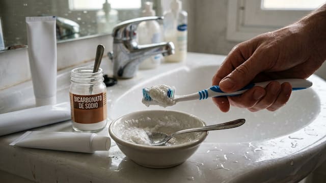 Mezclar bicarbonato de sodio con pasta dental: por qué se recomienda y para qué sirve