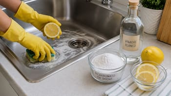 Mezclar bicarbonato de sodio con vinagre y jugo de limón: para qué sirve y por qué lo recomiendan los expertos
