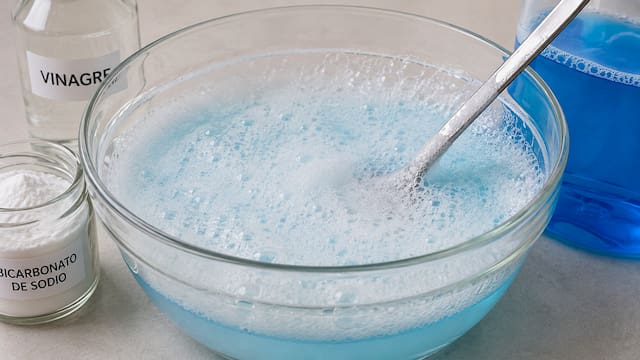 Mezclar bicarbonato de sodio, vinagre y detergente: por qué lo recomiendan y para qué sirve