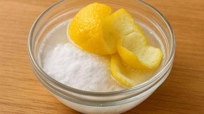 Mezclar cáscaras de limón con bicarbonato de sodio: para qué sirve y por qué recomiendan hacerlo
Fuente: IA