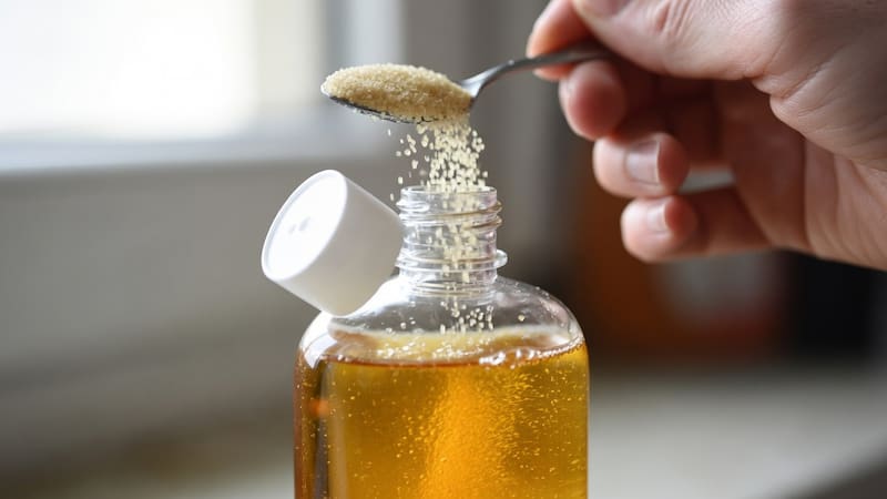 Mezclar dos cucharadas de azúcar con shampoo: para qué sirve y por qué recomiendan hacerlo