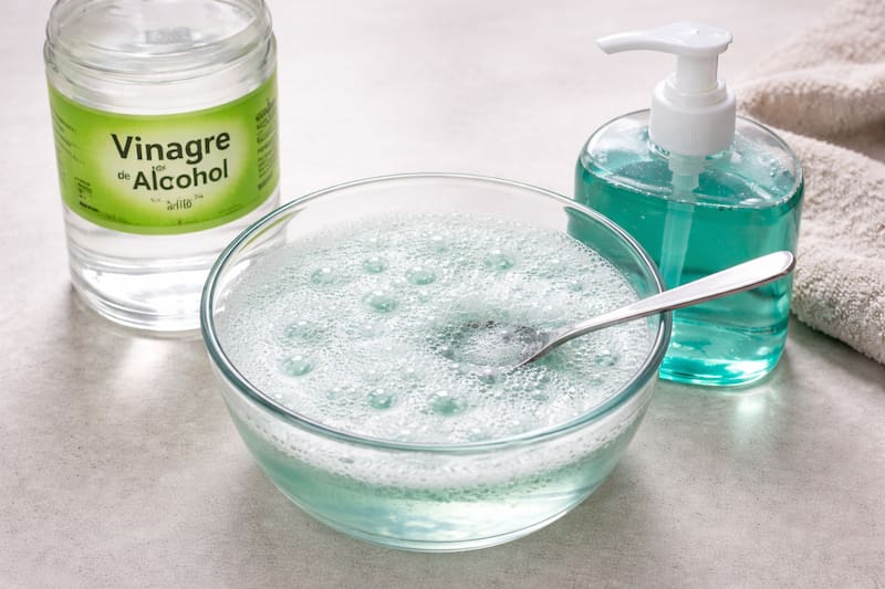 Mezclar jabón líquido con vinagre, para qué sirve y por qué miles de personas recomiendan hacerlo
Fuente: IA