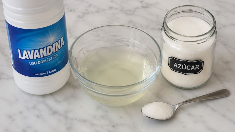 Mezclar lavandina con azúcar: para qué sirve y por qué lo recomiendan
Fuente: IA