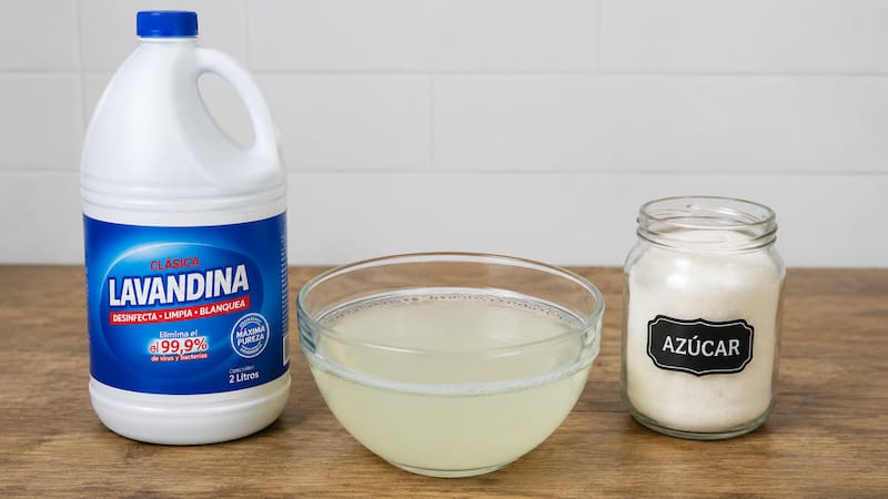 Mezclar lavandina con azúcar: para qué sirve y por qué lo recomiendan
Fuente: IA
