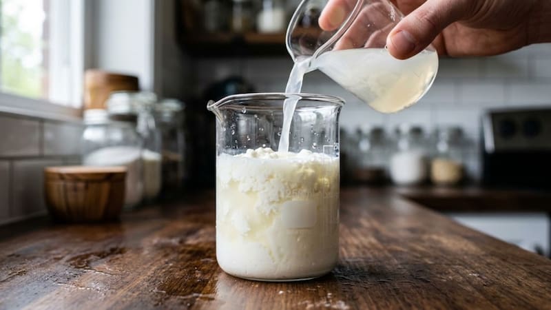 Mezclar leche y vinagre: para qué sirve y por qué lo recomiendan hacer