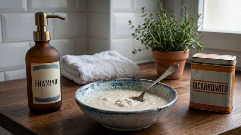 Mezclar shampoo con bicarbonato de sodio, para qué sirve y por qué recomiendan hacerlo
Fuente: IA