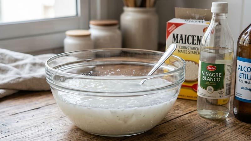 Mezclar vinagre con maicena y alcohol: para qué sirve y por qué recomiendan hacerlo
Fuente: IA
