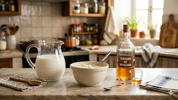 Mezclar leche con vinagre: para qué sirve y por qué recomiendan hacerlo