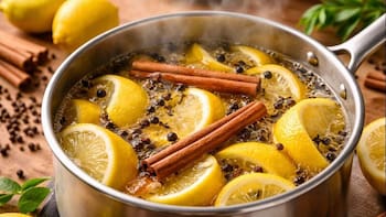 Hervir o cocinar cáscaras de limón con pimienta y canela: para qué se utiliza y por qué lo aconsejan