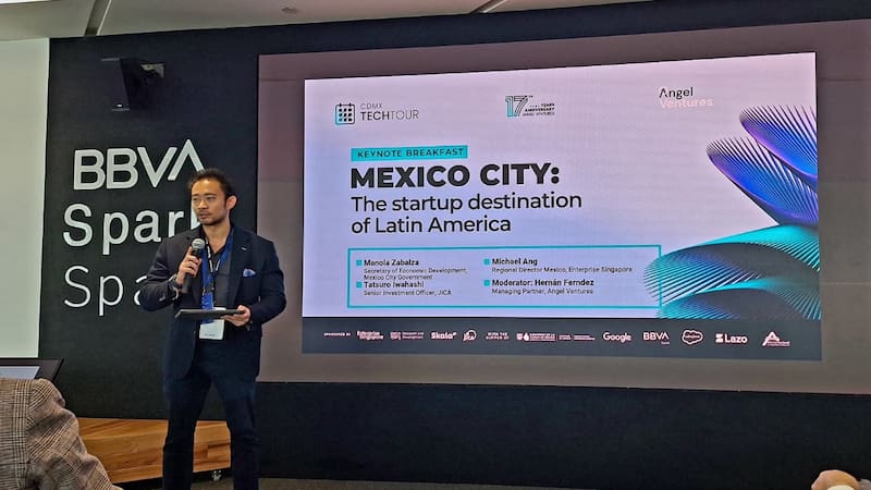 Michael Ang, director regional del proyecto México, Enterprise Singapur | Foto: Yanin Alfaro