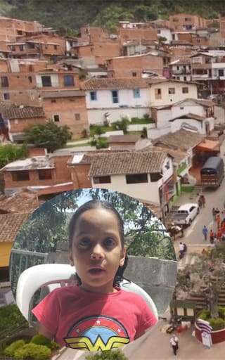 Michelle Dayana Chavarría, de 6 años, desapareció en Buriticá, Antioquia: continúa la búsqueda y su familia denuncia llamadas extorsivas