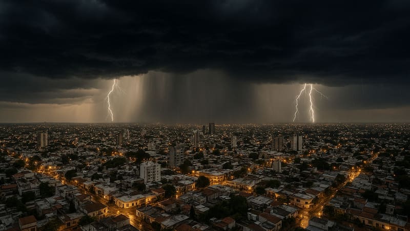 Mientras una onda de calor continúa afectando a varias entidades, el ingreso de humedad e inestabilidad provocará lluvias severas en otras regiones.