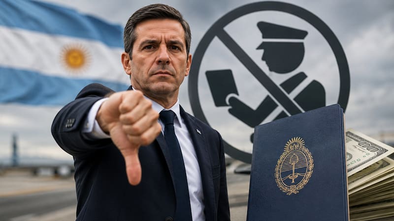 Prohíben el ingreso y la salida del país con esta suma de dinero.