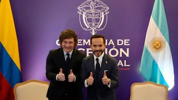 Milei se reunió en Colombia con Abelardo de la Espriella antes de su asunción presidencial