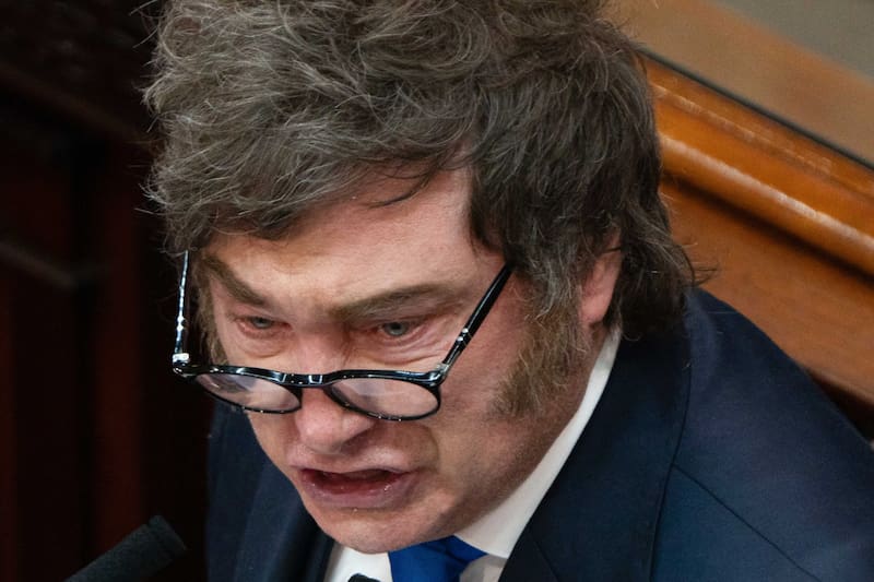 “Vení a explicarme qué pasó con Nisman, manga de asesinos y chorros”, apuntó Milei contra la bancada peronista