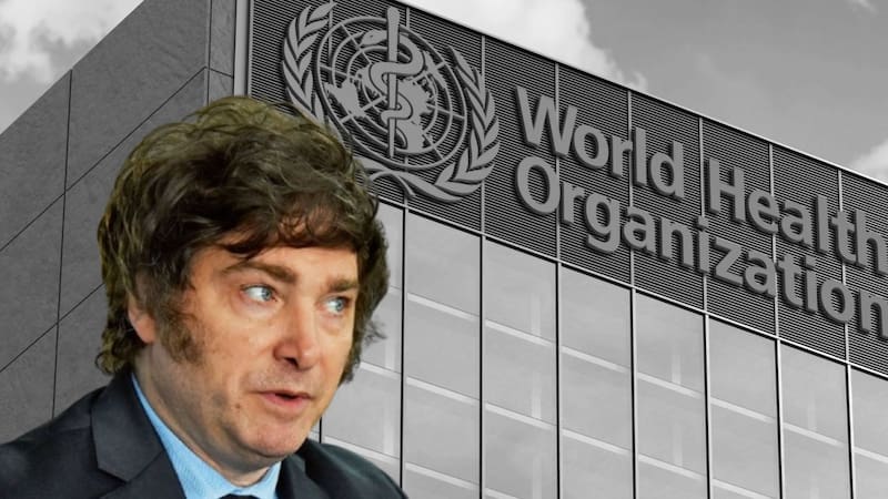 Milei apuntó a la OMS tras el retiro de Argentina: "Fueron los ideólogos de la cuarentena cavernícola".